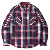 JE HEAVY FLANNEL CHECK WORK SHIRTS