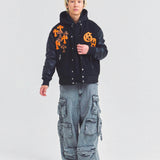 GA DENIM PARACHUTE CARGO PANTS