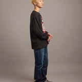 B-TRS PRINT&LINESTONE LS TEE