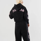 GA Cross 刺繍-Print Hoodie