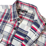 JE HEAVY FLANNEL CHECK WORK SHIRTS