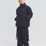 GA DENIM PARACHUTE CARGO PANTS