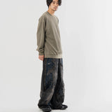 SEABEES/シービーズ TCワッフル クルーネック・LSTEE