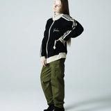SKOOKUM KNIT LINE TRACK JACKET