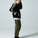 SKOOKUM KNIT LINE TRACK JACKET