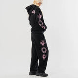 GA Cross 刺繍-Print Hoodie