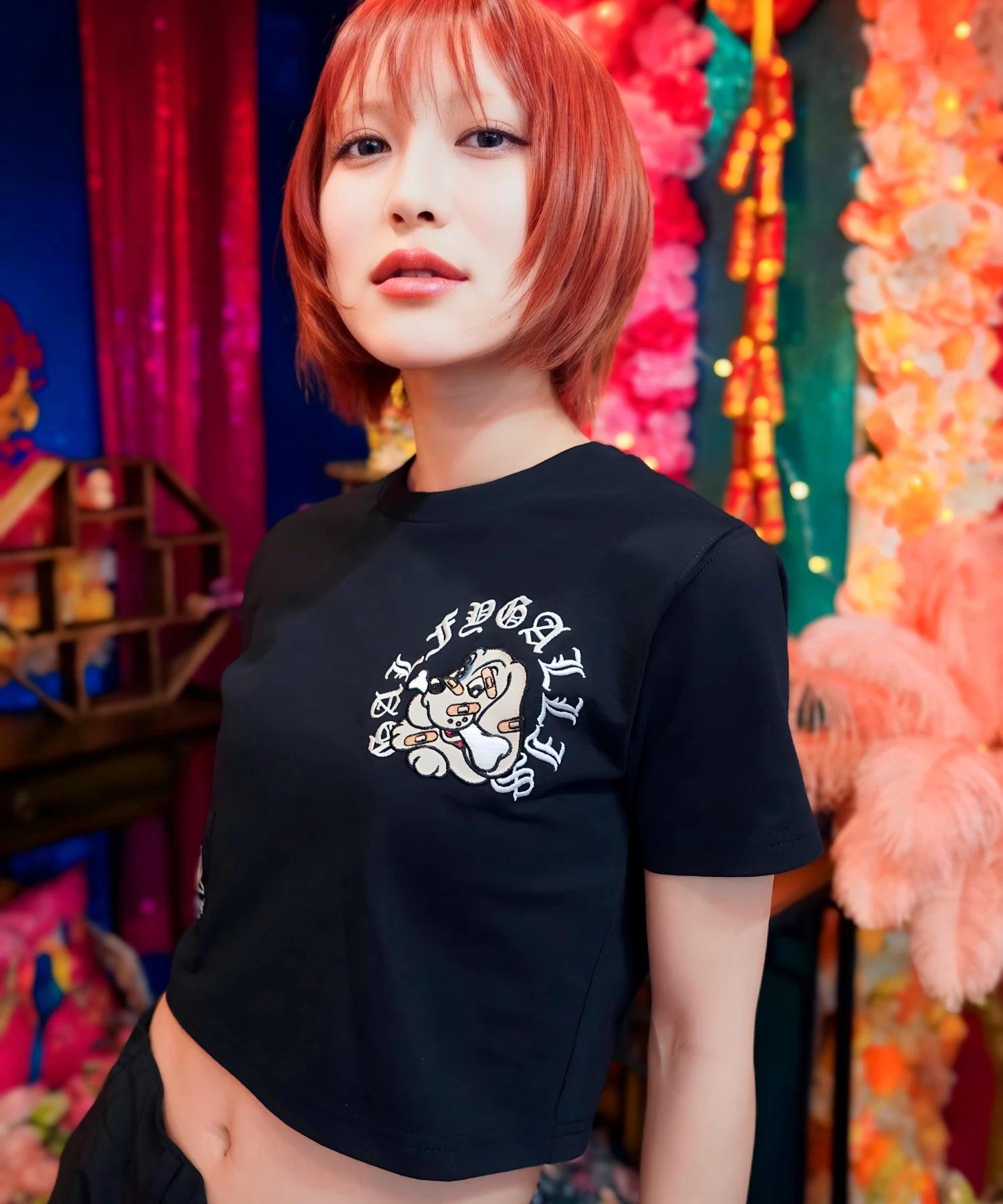 【GALFY×GALLIS ADDICTION】安心のサークルロゴSS Tee
