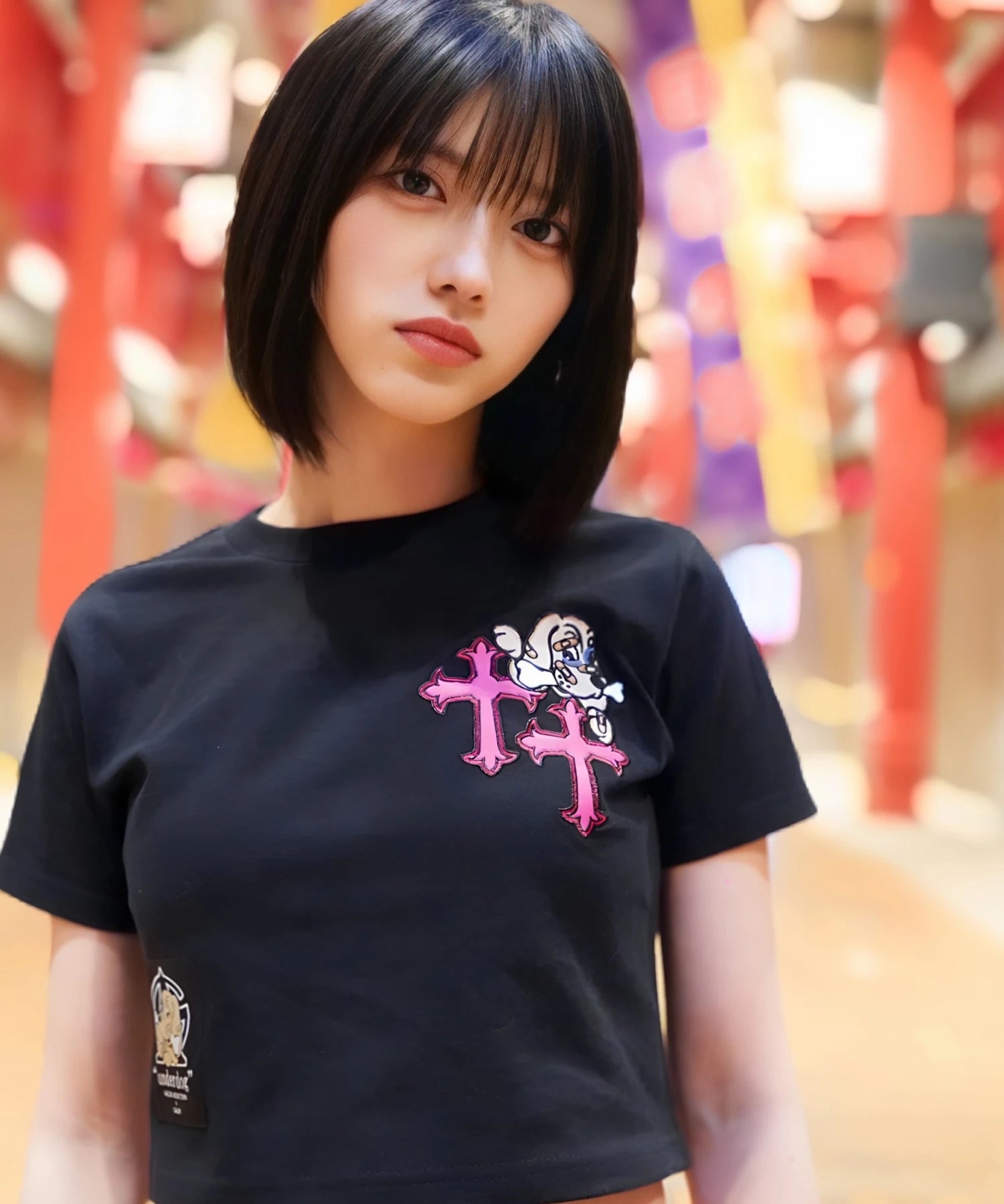 【GALFY×GALLIS ADDICTION】別注十字架わんわんSS Tee