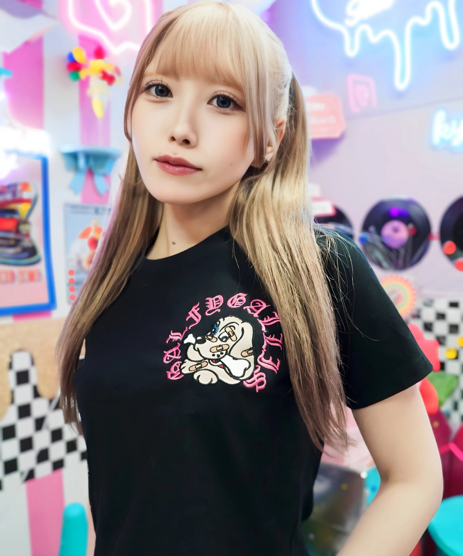 【GALFY×GALLIS ADDICTION】安心のサークルロゴSS Tee