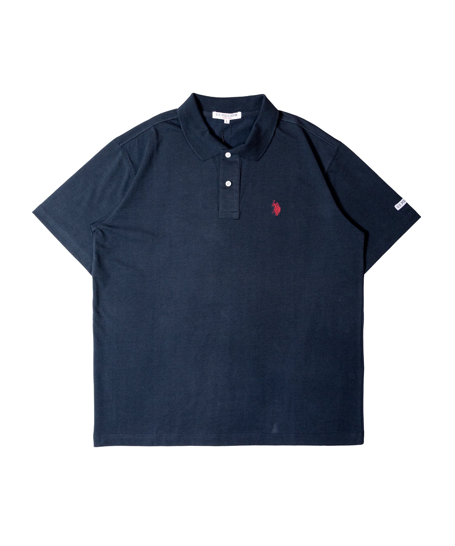 US POLO ASSN 接触冷感 天竺ﾎﾟﾛｼｬﾂ
