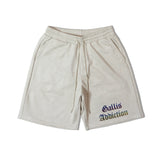 GA SUEDE LOGO SHORTS