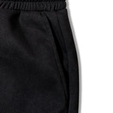 GA SUEDE LOGO SHORTS