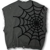 GALFY-スパイダー染め染めKNITベスト