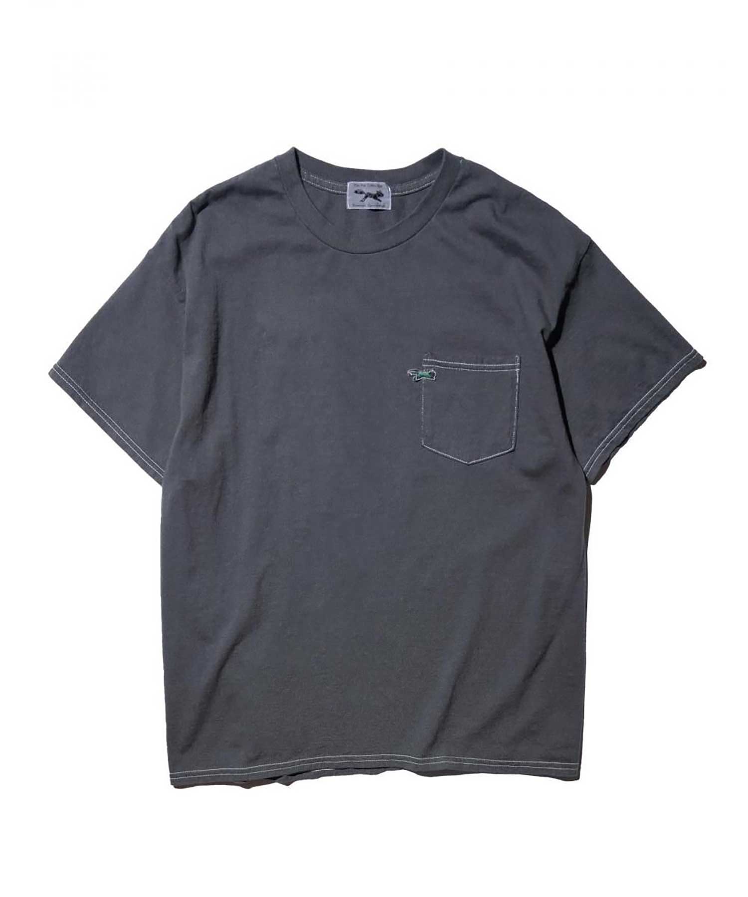 THE FOX OVER-DYE POCKET TEE