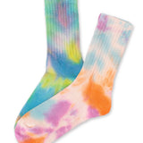 Healthknit Crew Socks Tie Dye 2足組
