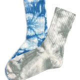 Healthknit Crew Socks Tie Dye 2足組