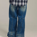 GA OVERDYE-2WAY JEAN