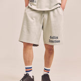 GA SUEDE LOGO SHORTS