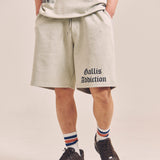 GA SUEDE LOGO SHORTS