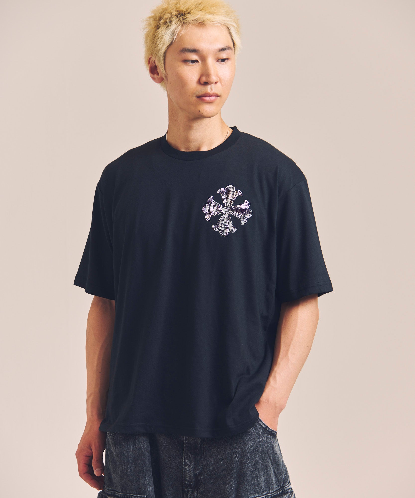 GA T/C CROSS-STONE TEE