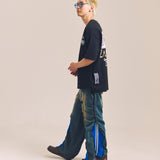 GA-４ジップ/デニムパンツ