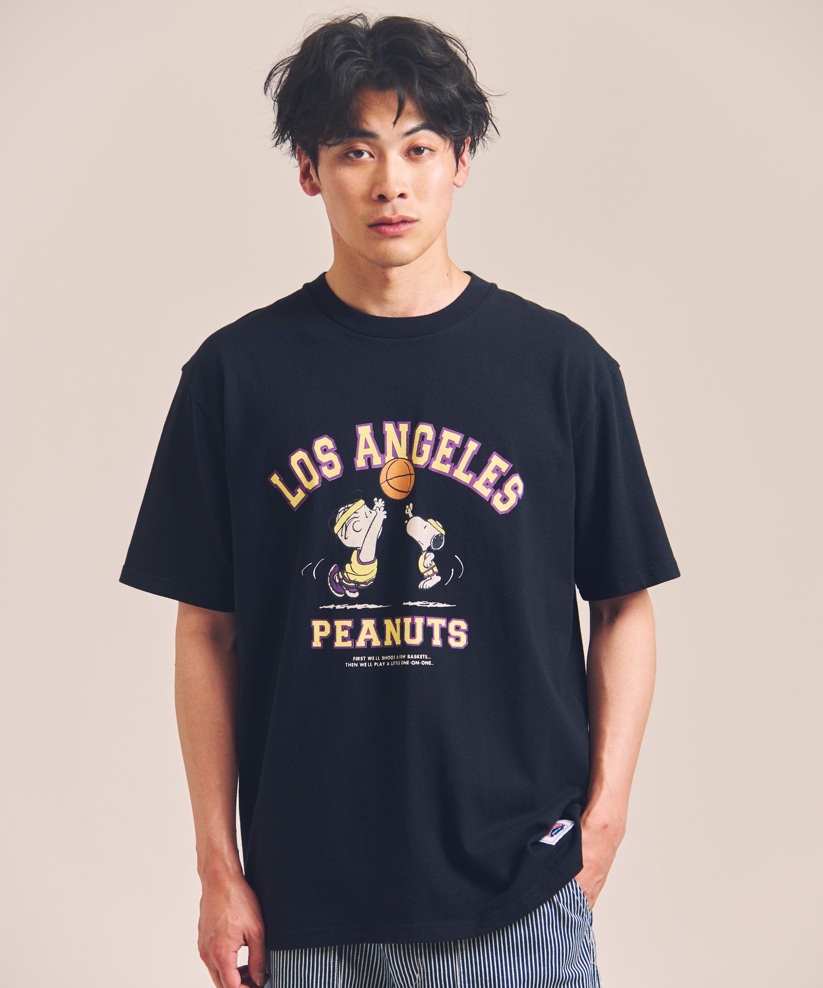 NUTMEG＆Peanuts S/S TEE-1