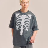 VANSON-SKELTON BONES-Pigment Dyed Tee