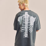 VANSON-SKELTON BONES-Pigment Dyed Tee