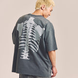 VANSON-SKELTON BONES-Pigment Dyed Tee