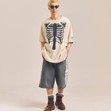 VANSON-SKELTON BONES-Thermal Tee