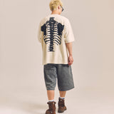 VANSON-SKELTON BONES-Thermal Tee