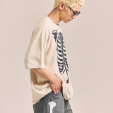VANSON-SKELTON BONES-Thermal Tee