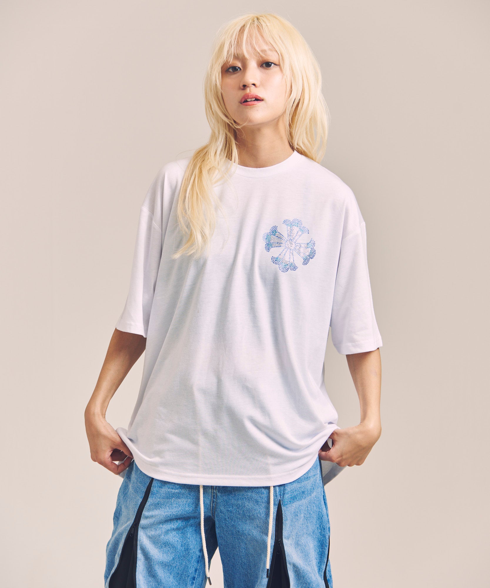GA T/C CROSS-STONE TEE