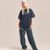 B-TRS-Lips&Tongue サークル・ラインストーン/SSTEE