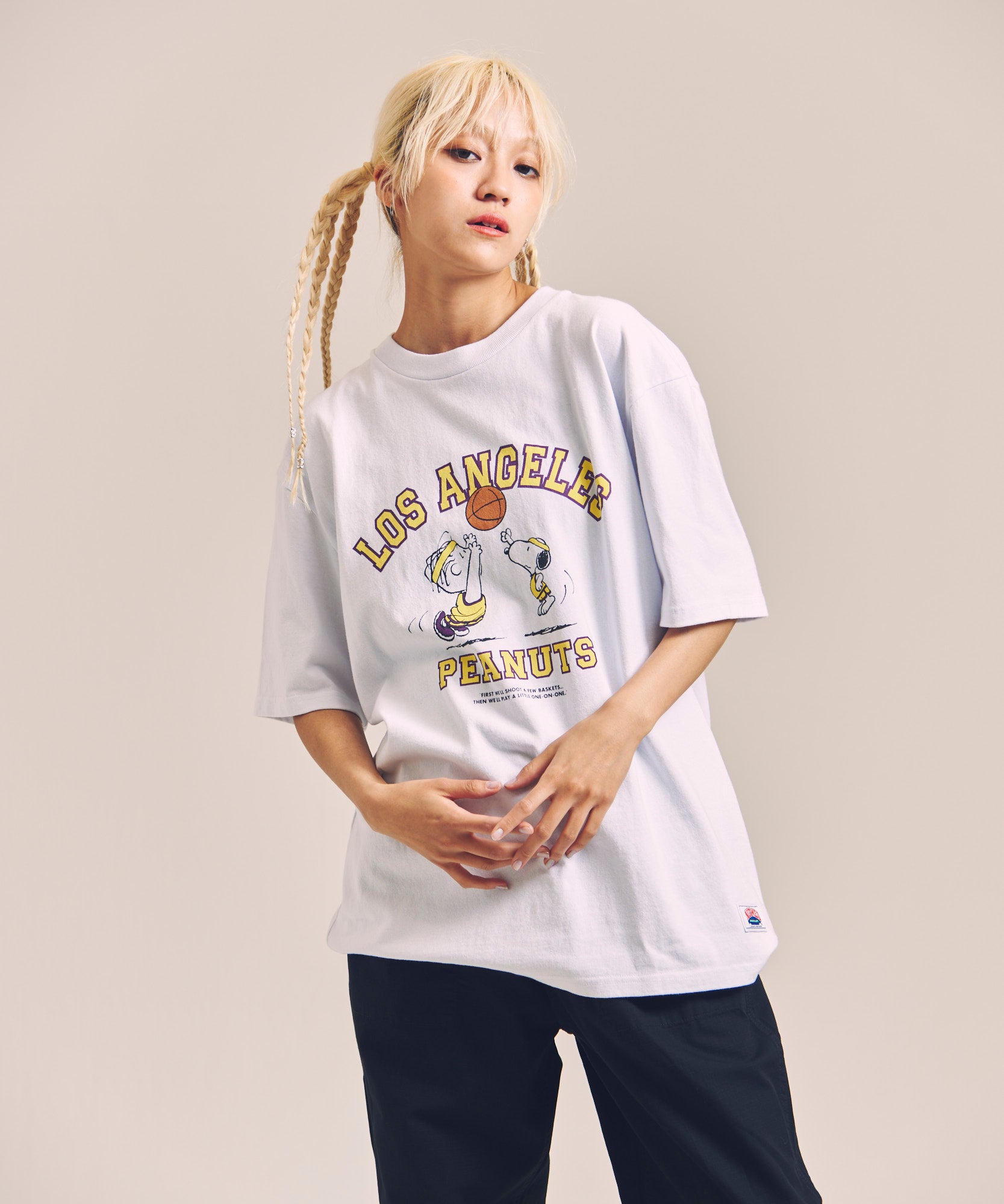 NUTMEG＆Peanuts S/S TEE-1