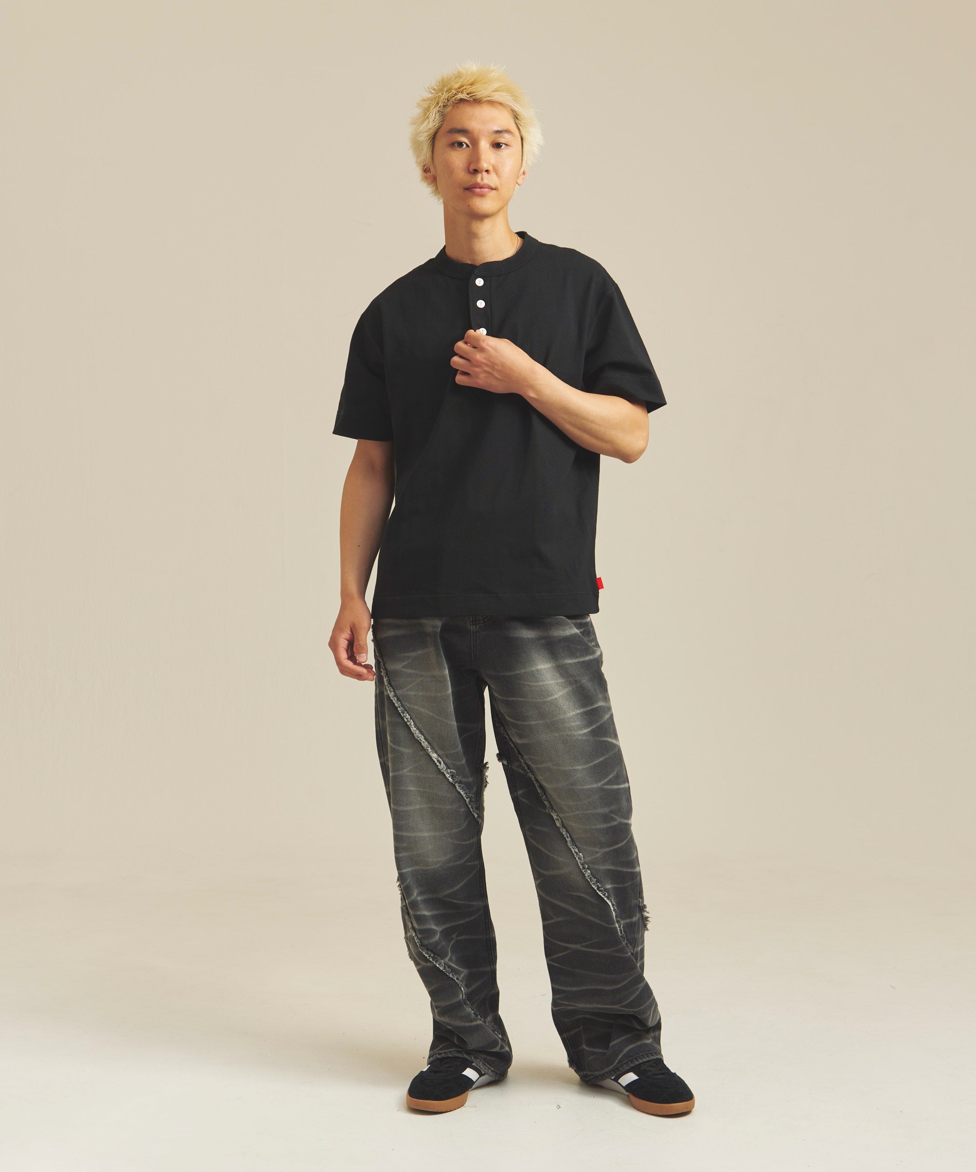 CAVISH ♥ W STEM SWEAT SHORTS / 追跡付 MOLDNEST | 【BlackEyePatch】 25SS @blackeyepatch 
