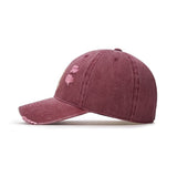 MLB　KOREA-ダメージウォッシュ-CAP