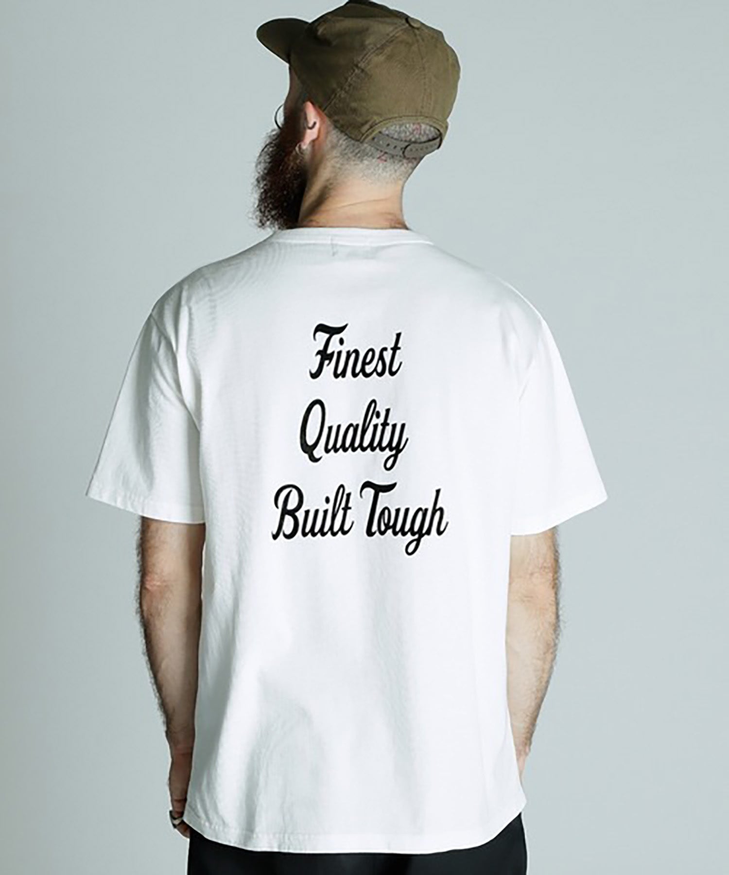 SCHOTT-PIGMENT T-SHIRT FLOCKY BULLDOG