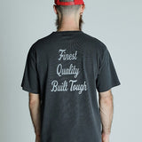 SCHOTT-PIGMENT T-SHIRT FLOCKY BULLDOG