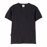 AVIREX -DAILY S/S RIB HENLY NECK TEE
