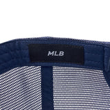 MLB　KOREA-ダメージウォッシュ・メッシュ・CAP