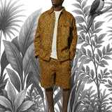 MANASTASHxA-KLASS HEMP TWILL JKT LEOPARD