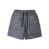 MANASTASHxA-KLASS HEMP TWILL SHORT LEOPARD