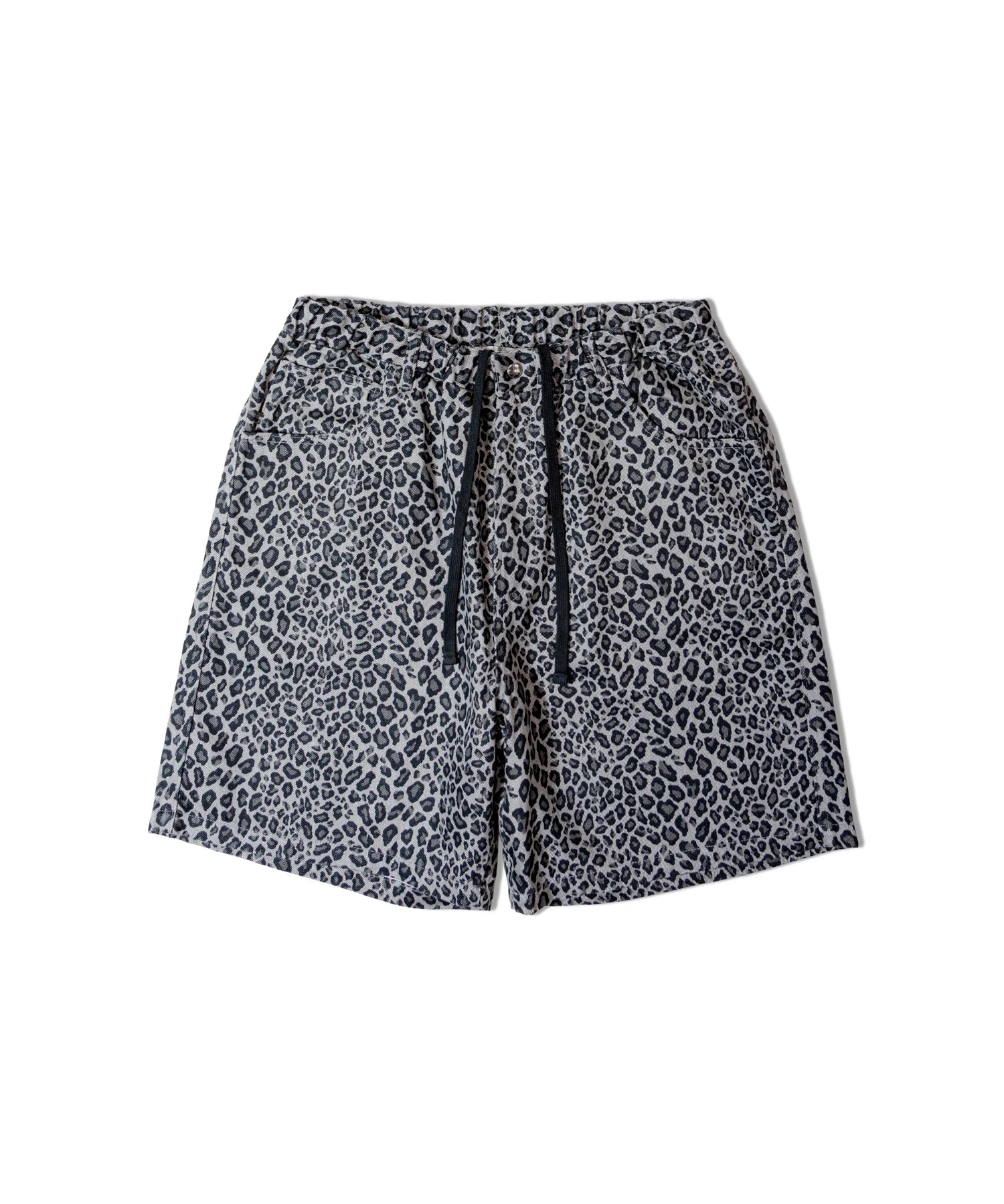 MANASTASHxA-KLASS HEMP TWILL SHORT LEOPARD