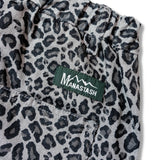 MANASTASHxA-KLASS HEMP TWILL SHORT LEOPARD