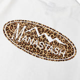 MANASTASHxA-KLASS HEMP LS TEE LEOPARD LOGO