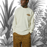 MANASTASHxA-KLASS HEMP LS TEE LEOPARD LOGO