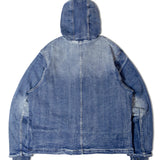 Pro Club Mens Heavyweight Denim Zip-Up Jacket