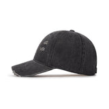 MLB　KOREA-ダメージウォッシュ-CAP