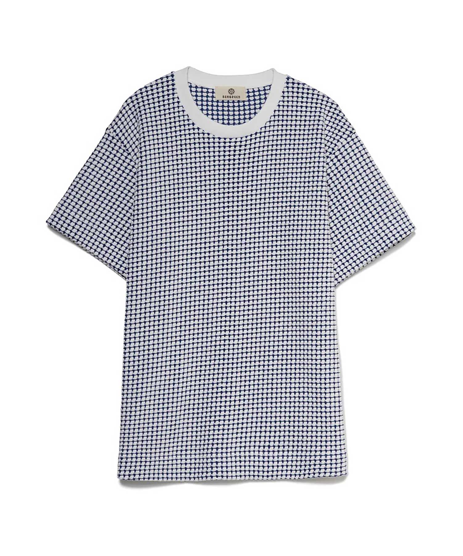 Seagreen BIG WAFFLE T-SHIRT
